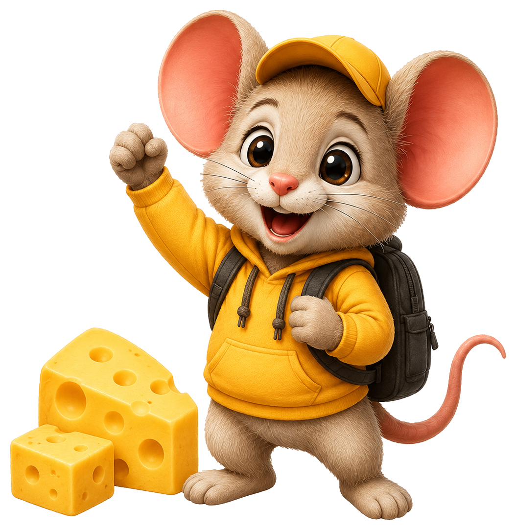 Mascotte Mission Fromage pour vente de fromages en association